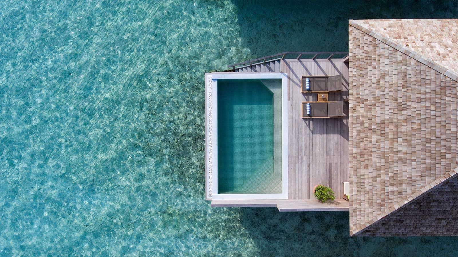 Ocean Pool Villa at Hurawalhi Island Resort