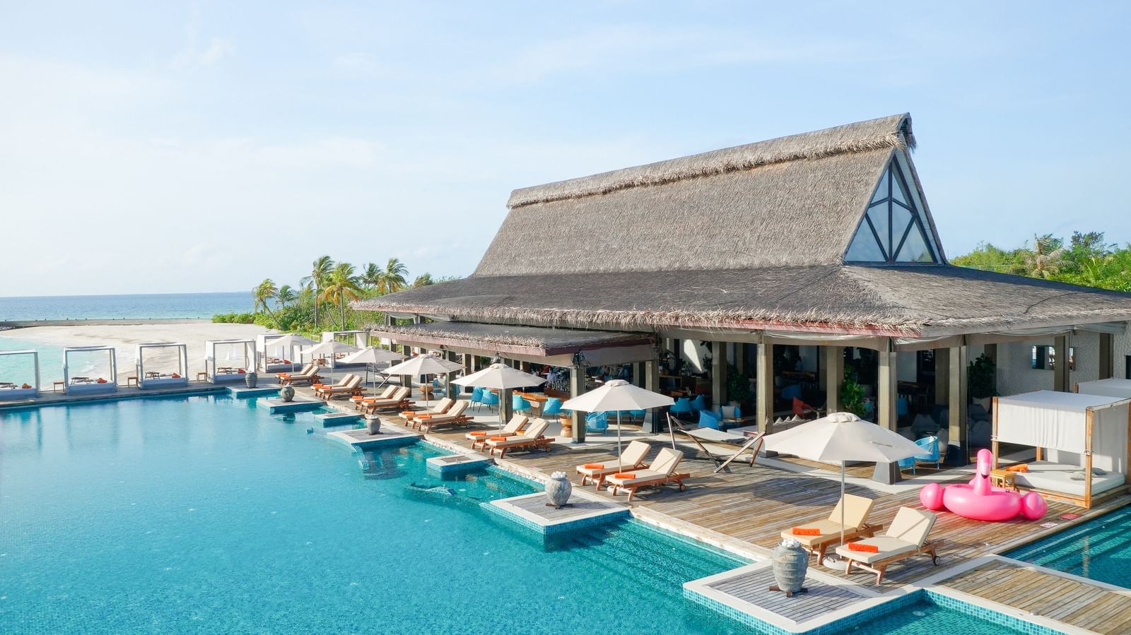 Breeze Poolside Dining & Bar at Grand Park Kodhipparu, Maldives