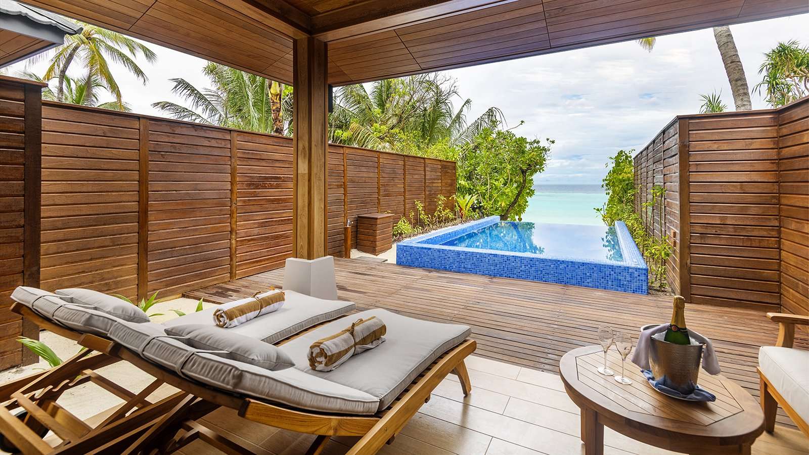Beach Suite with Pool at Lily Beach Resort & Spa