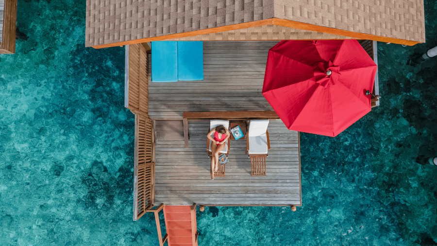 Water Villa at Reethi Faru Resort