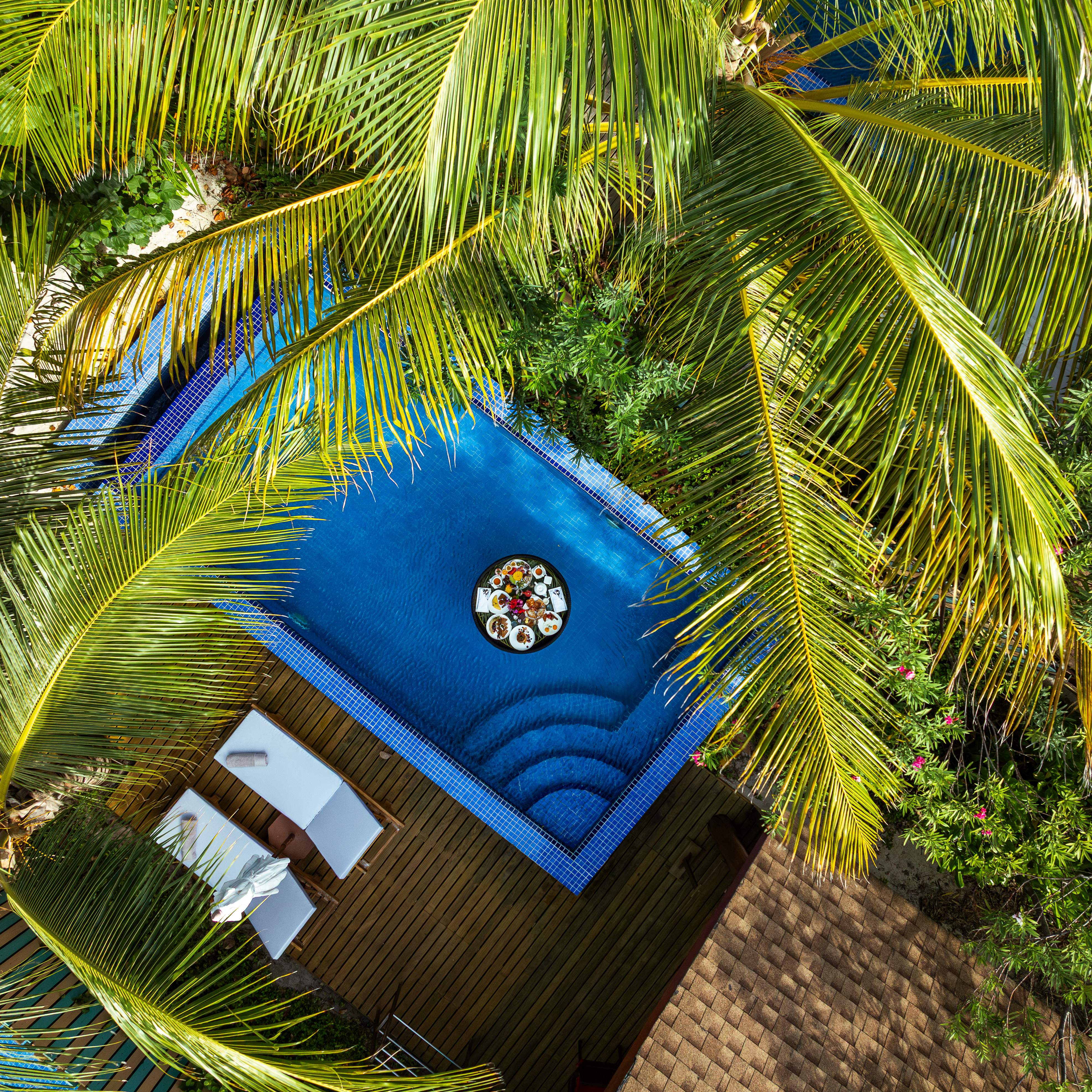 Deluxe Beach Pool Villas at Reethi Faru Resort