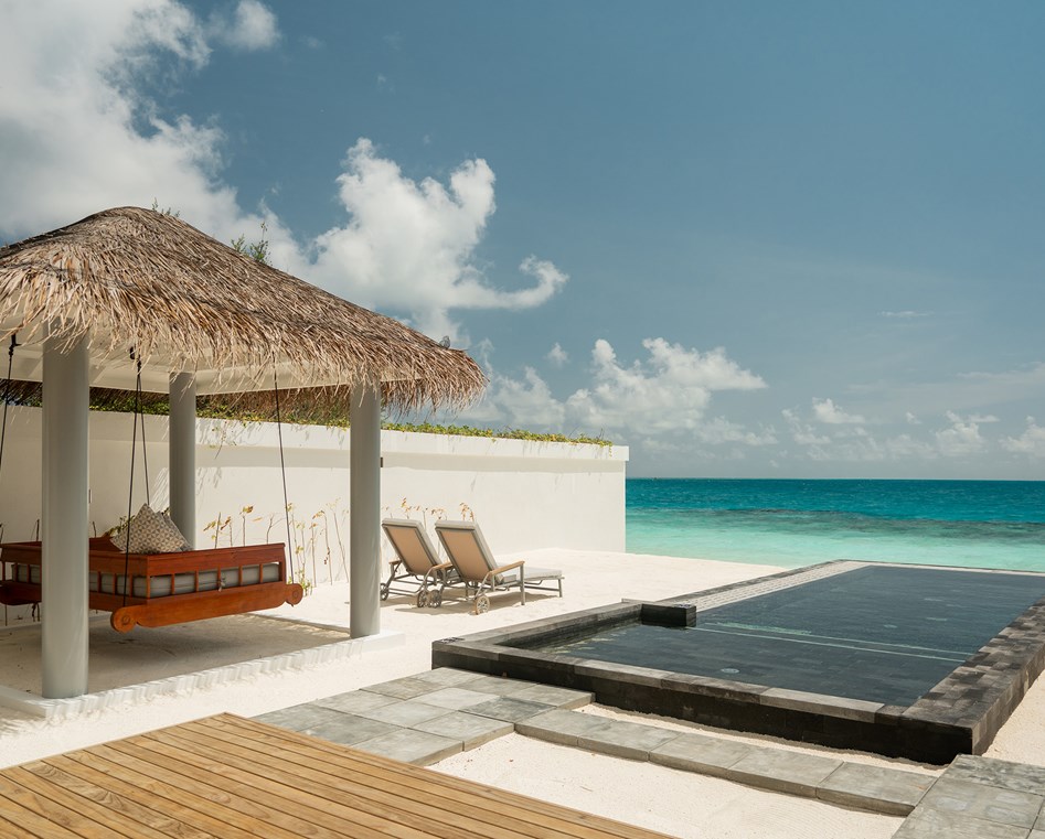 Beach Villa with Pool at Sun Siyam Vilu Reef