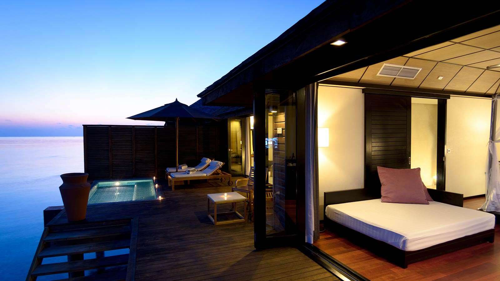 Deluxe Water Villa at Lily Beach Resort & Spa
