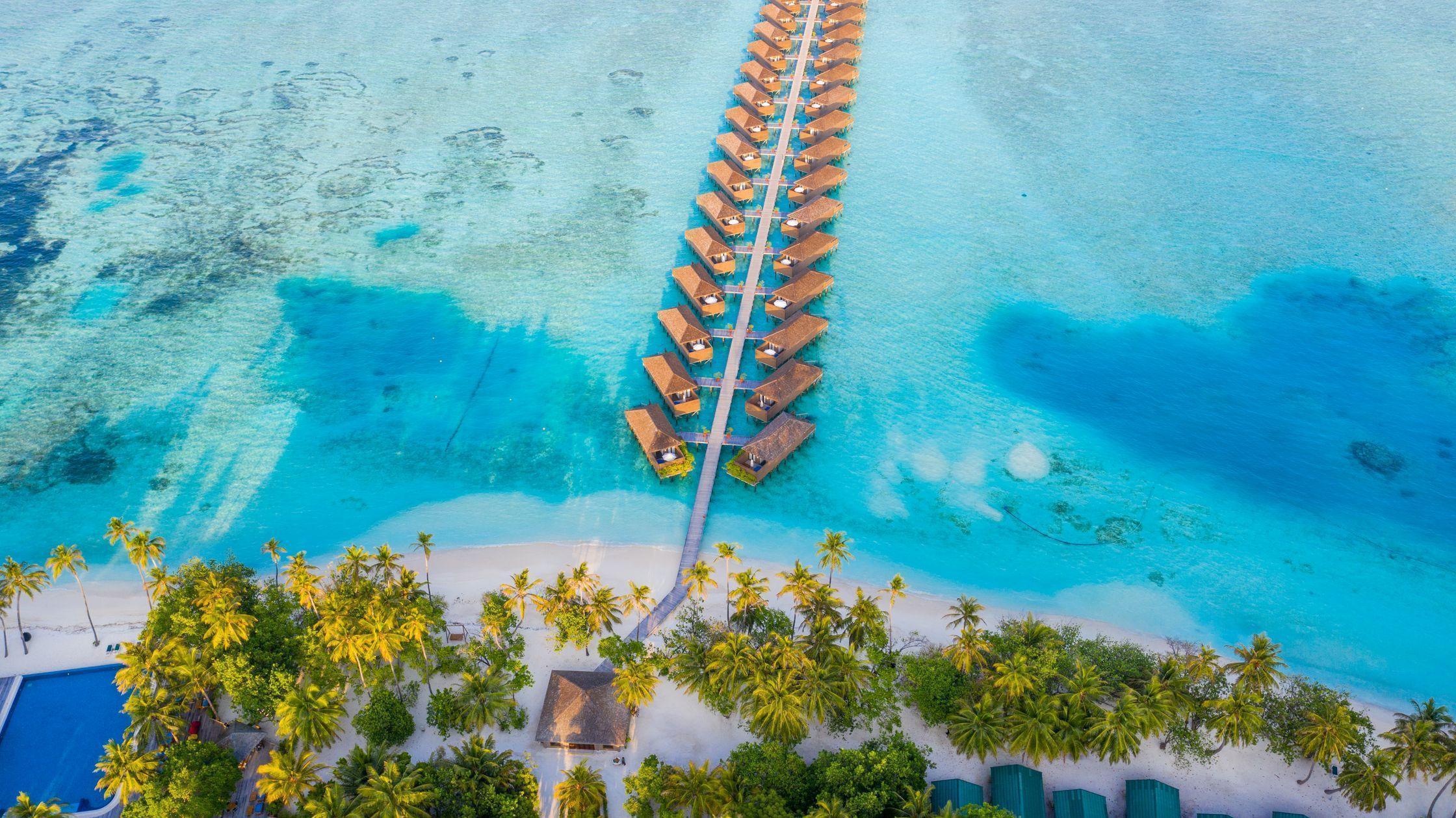 Jacuzzi Water Villas at Meeru Maldives Resort Island