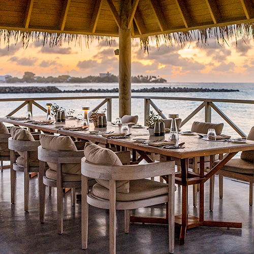 The Restaurant at Kuda Villingili Resort Maldives
