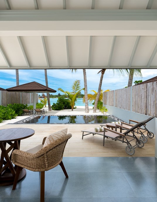 2 Bedroom Beach Suite at Sun Siyam Olhuveli