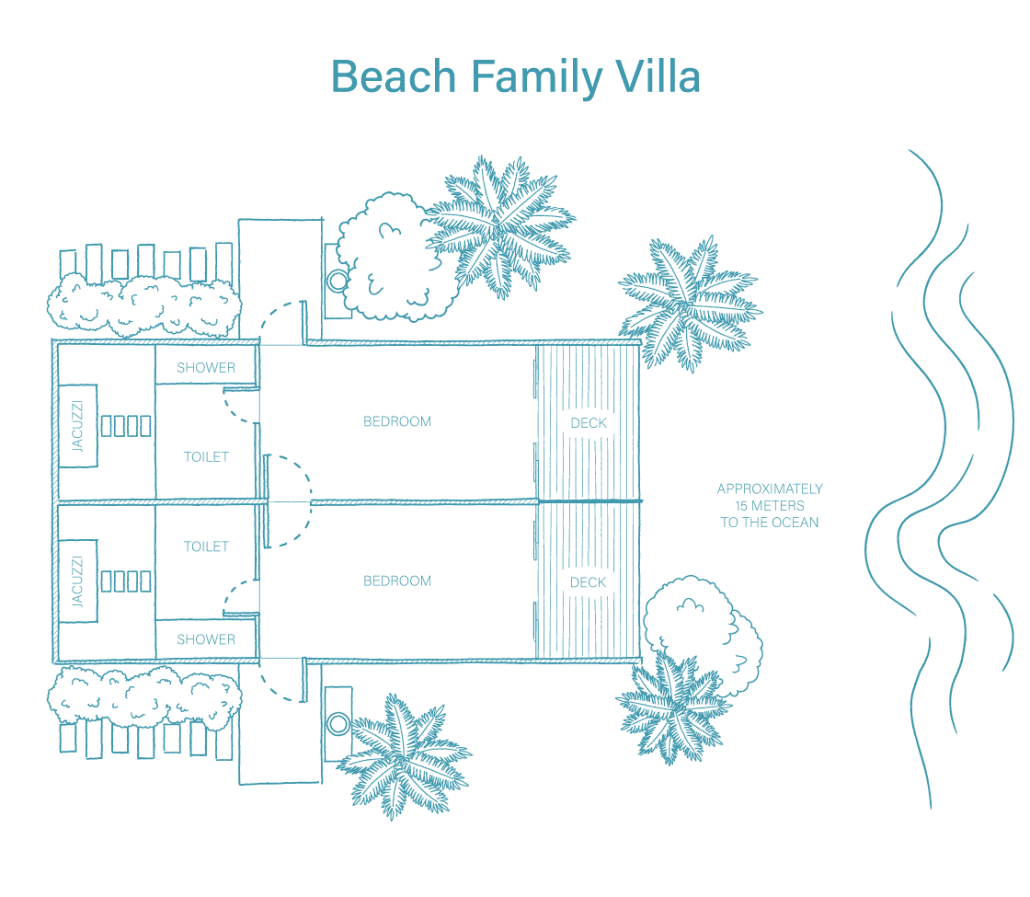 Beach Family Villa at Lily Beach Resort & Spa