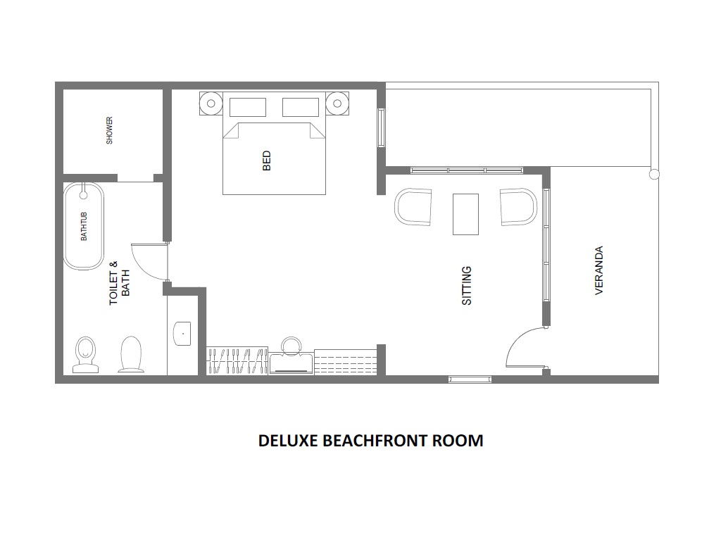 Deluxe Beachfront Room at Bandos Maldives